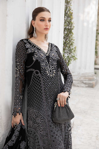 Unstitched Embroidered Chiffon Suit | MPC-24-101