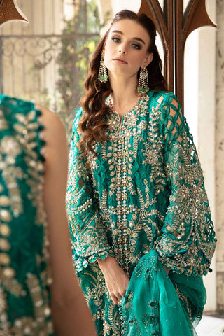 3 Piece Unstitched Embroidered Suit | BD-2806 D6