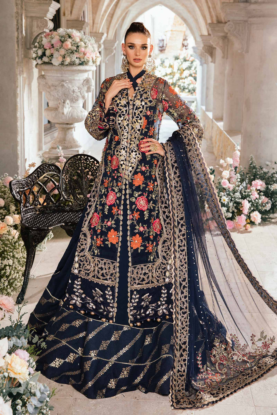 3 Piece Unstitched Embroidered Suit | BD-2808
D8