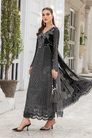 Unstitched Embroidered Chiffon Suit | MPC-24-101