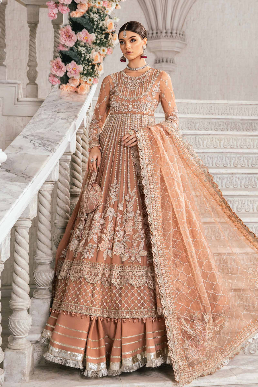 3 Piece Unstitched Embroidered Suit | BD-2804 D4