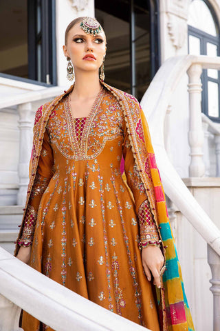 Unstitched Embroidered Cotton Satin Suit | CST-812